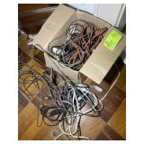 GROUP OF MISC EXTENSION CORDS