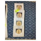 MJ HUMMEL DECORATIVE PLATES, 1990'S, WITH ORIGINAL