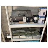 GROUP INCLUDING BARBECUE GRILLWARE GAS GRILL TWO F