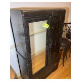 VINTAGE WOODEN WARDROBE, 36 IN X 19 IN X 62 IN