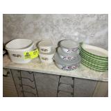 GROUP OF PLASTIC STORAGE CONTAINERS, GEORGES BRIAR