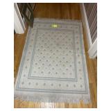 SMALL AREA RUG, 64 IN X 46 IN