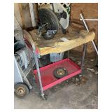 RED SHOP CART 16" X 30" X 39"