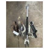 TRAILER HITCHES, JACKS, BOAT MOTOR SUPPORT