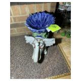 BOMBAY CO ELEPHANT TABLE CENTERPIECE, 12 IN TALL