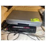 PAIR OF JVC ELECTRONICS, HRXVC27U DVD VHS PLAYER A