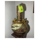 ORIENTAL STYLE VASE, 16 IN TALL