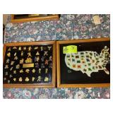 GROUP OF MCDONALD CHARACTER LAPEL PINS, PROOF SET