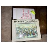 THE WORLD OF CURRIER AND IVES BOOK AND A CHRISTMAS