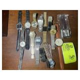 GROUP OF MENS WATCHES, LUCRENE, SEVILLE, MORETTI,
