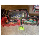 GROUP OF 3 RACING CHAMPIONS 1/24 SCALE DIECAST MOD