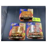GROUP OF 3 WINNERS CIRCLE DOUBLE PLATINUM 1/43 IN