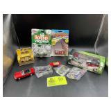 MISC GROUP OF DIE CAST AND PLASTIC MINI REPLICA TO