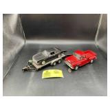 PAIR OF SUNNYSIDE LTD DIE CAST REPLICAS, TRUCK, CA