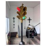 VINTAGE 4 WAY TRAFFIC LIGHT BY ECONO LITE CORP, WI