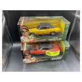PAIR OF ERTL COLLECTABLES, JOHN FORCE SIGNATURE SE
