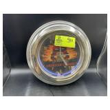 AMERICAN CLASSIC NEON RING WALL CLOCK, NEON WORKIN