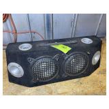 SPEAKER BOX WITH SPEAKERS, UNKNOWN CONDITION, APPR