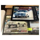 GROUP OF MISC DRAG RACING FRAMED PRINTS, ROCKINGHA
