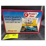 SNAP-ON 1950S SNAPPYS DINER DIORAMA WITH 1957 CHEV