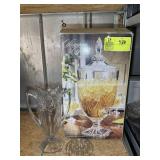 GROUP INCLUDING SHANNON CRYSTAL BEVERAGE DISPENSER