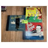 GROUP OF VINTAGE VICTROLA RECORDS, BUGS BUNNY STO