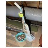 VINTAGE REGINA HEAVY DUTY FLOOR BUFFER, WITH ACCES