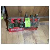 GROUP INCLUDING, PAPER COCA-COLA 6 PACK HOLDERS AN