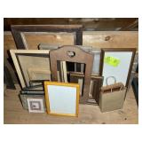 LARGE GROUP OF MISC PICTURE FRAMES