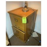 2 DRAWER FILE CABINET