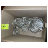 GROUP OF VINTAGE HAZEL-ATLAS PRESSED GLASS APPLE S