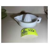 SUNKIST MILKGLASS JUICER