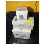 GROUP OF DEPT 56 SNOW VILLAGE FIGURINES, GOTHIC FA