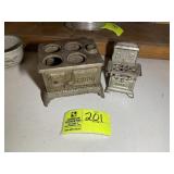 CAST IRON SALESMAN SAMPLE WOOD STOVE