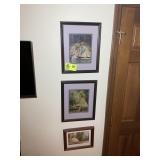 GROUP OF FRAMED PRINTS, APPROX 12.5 IN X 16 IN, CH