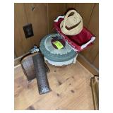 GROUP OF MISC DECORATIVE BASKETS