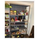7 TIER METAL STORAGE SHELF, 42 IN X 18 IN X 87 IN