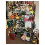 4 TIER ROLLING METRO RACK, 42 IN X 14 IN X 62 IN