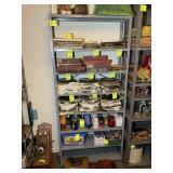 8 TIER METAL STORAGE SHELF, 36 IN X 12 IN X 79 IN