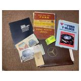 GROUP OF VINTAGE AUTOMOTIVE MANUALS, FORD, MERCURY