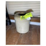 APPEARS TO BE VINTAGE PICKLING CROCK, NO LID, APPR