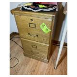 TWO DRAWER FILE CABINET, 16 IN X 17 IN X 29 IN