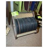 GROUP OF VICTROLA RECORDS IN WOODEN RACK, BILLY GO