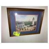 FRAMED AND MATTED PICTURE, LINDA NELSON STOCKS, 19