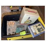 TOTE WITH FONTANINI HEIRLOOM NATIVITY SET AND STAI