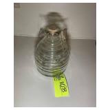 VINTAGE GLASS BEE HIVE FLY TRAP CATCHER