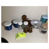 MISC GROUP INCLUDING, SALT N PEPPER SHAKERS, WOOD