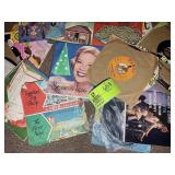 GROUP OF MISC 33 1/3 RPM RECORDS, DINAH SHORE, ETC
