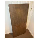 LAMINATE TOP FOLDING TABLE, 22 IN X 48 IN X 29 IN