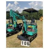 New Unused 2026 CFG Mini Excavator KV16R US EPA la